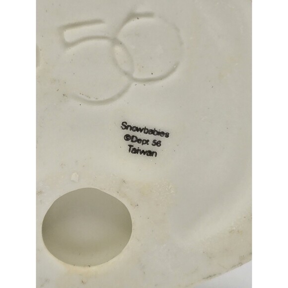 Dept 56 Snow Babies Figurine "I Made This Just For You"  1995 / 68020 - Picture 7 of 10